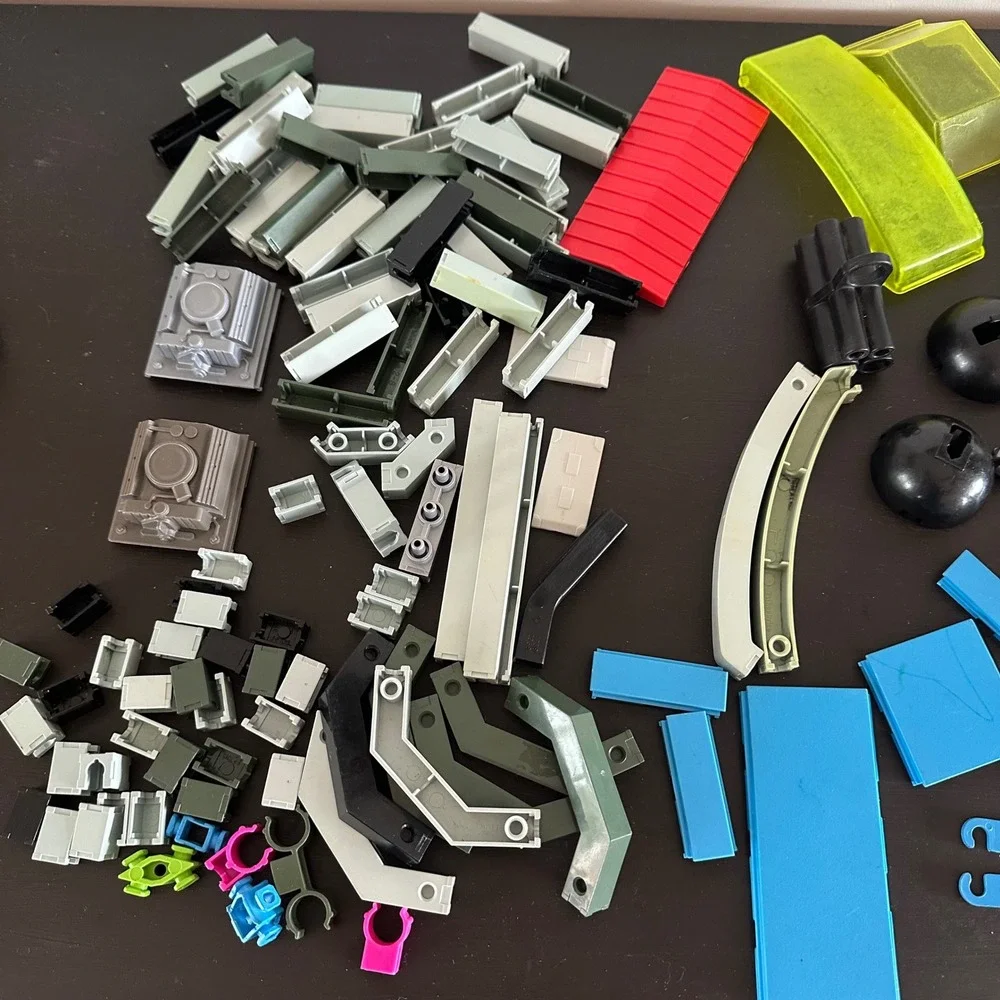 Vintage 80s Fisher Price Construx Replacement Parts Lot Beams Panels